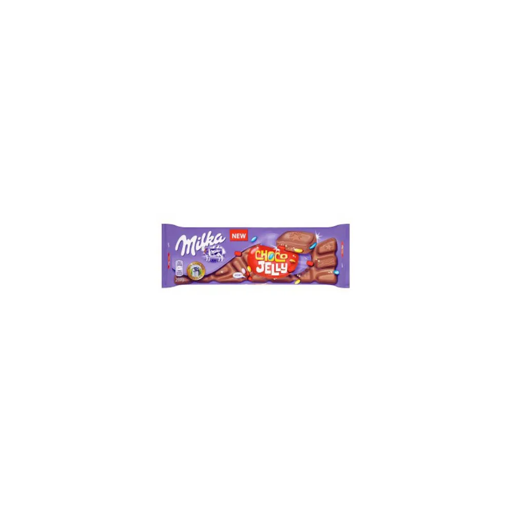 Шоколад Milka Choco Jelly 250гр  арт. 08070 