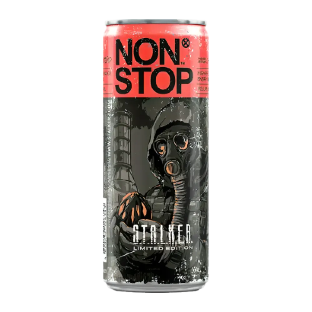 Енергетичний напій Non Stop Stalker Red 0.25л  арт. 11089 