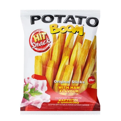 Картопля Potato з шинкою 25гр  арт. 02212