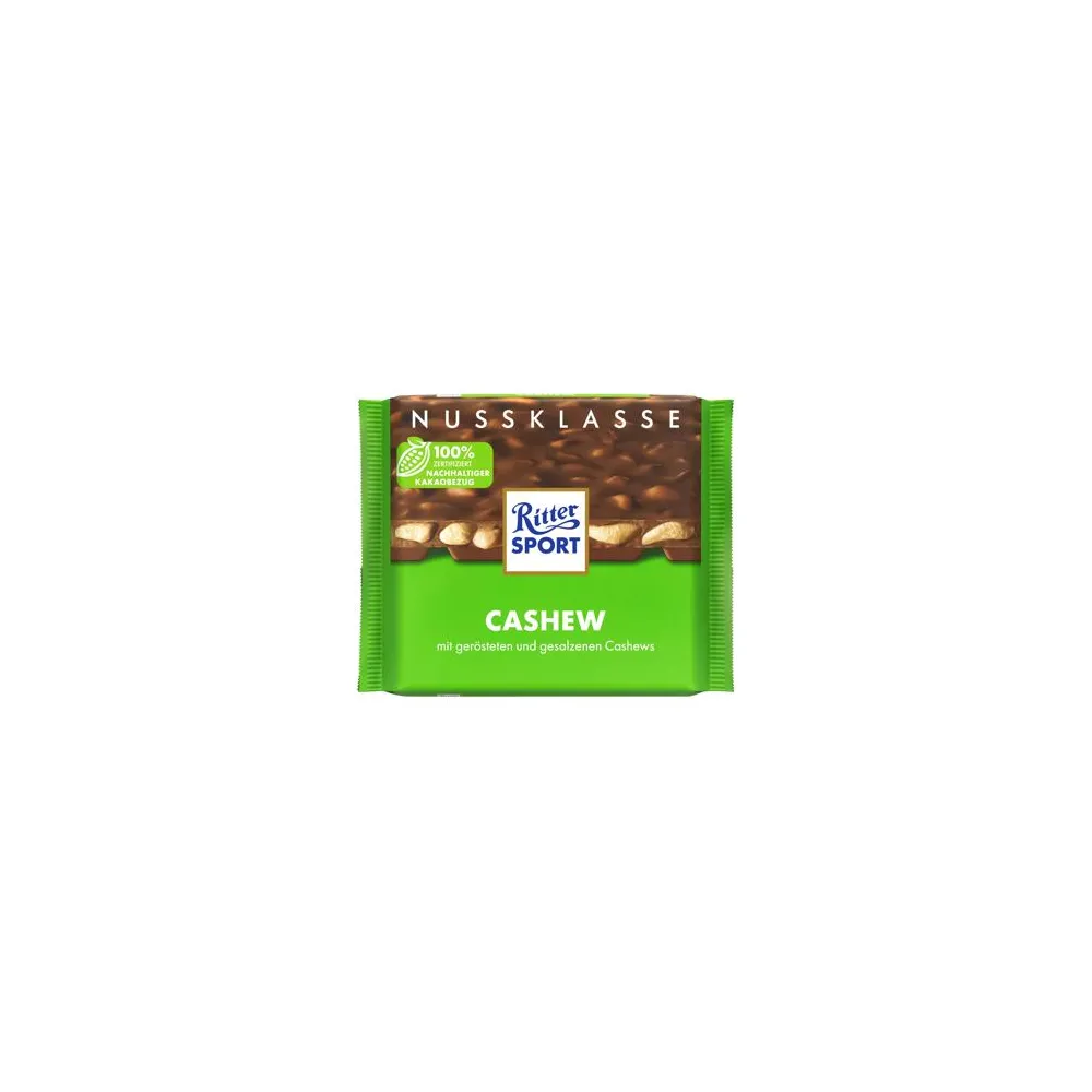 Шоколад Ritter Sport Cashew 100гр  арт. 08649 