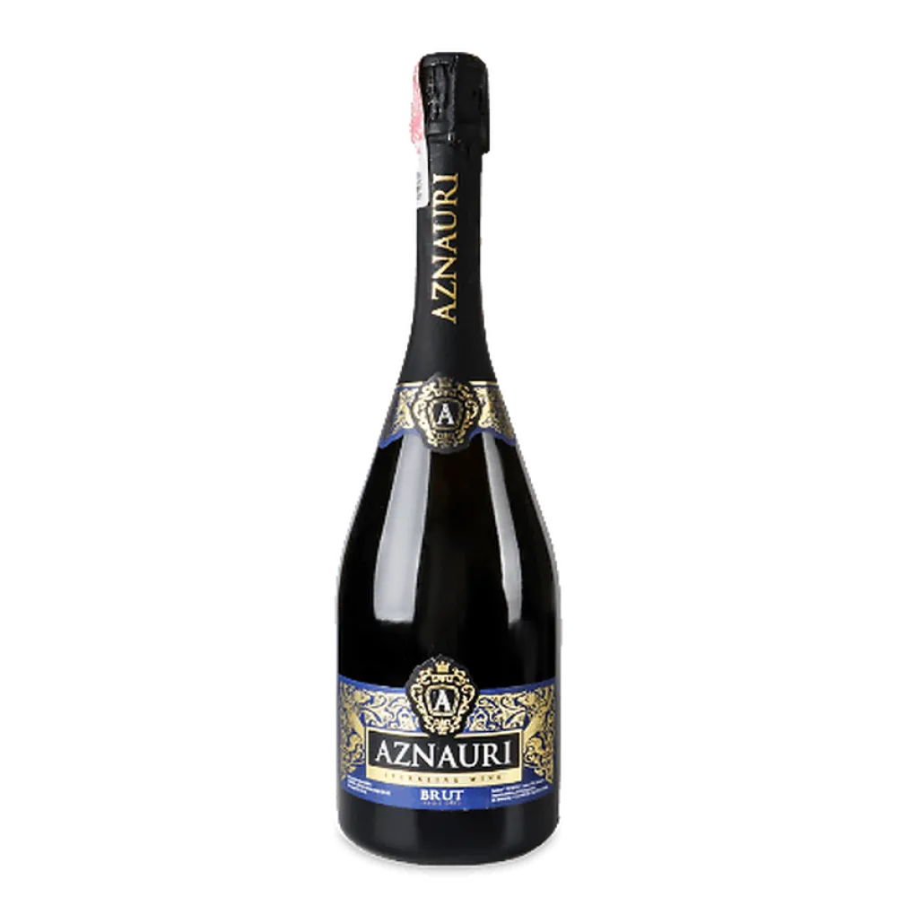 Шампанське Aznauri Brut біле 0.75л  арт. 00179 