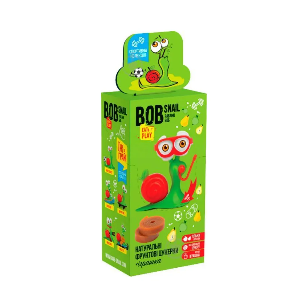 Набір цукерок Bob Snail + іграшка 20гр  арт. 01466 
