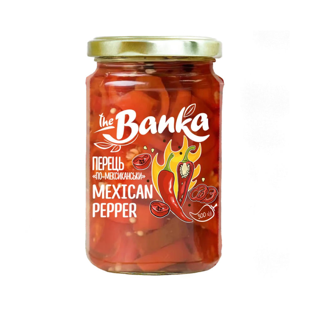 Перець The Banka По-мексиканськи 300гр  арт. 07519 
