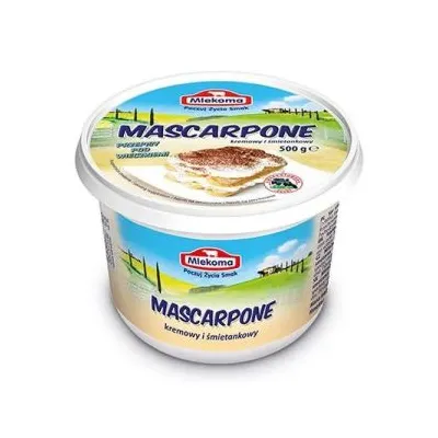 Крем-сир Mlekoma Маскарпоне 500гр  арт. 07713