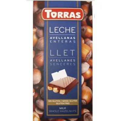 Шоколад Torras Leche LLet 200гр  арт. 06795