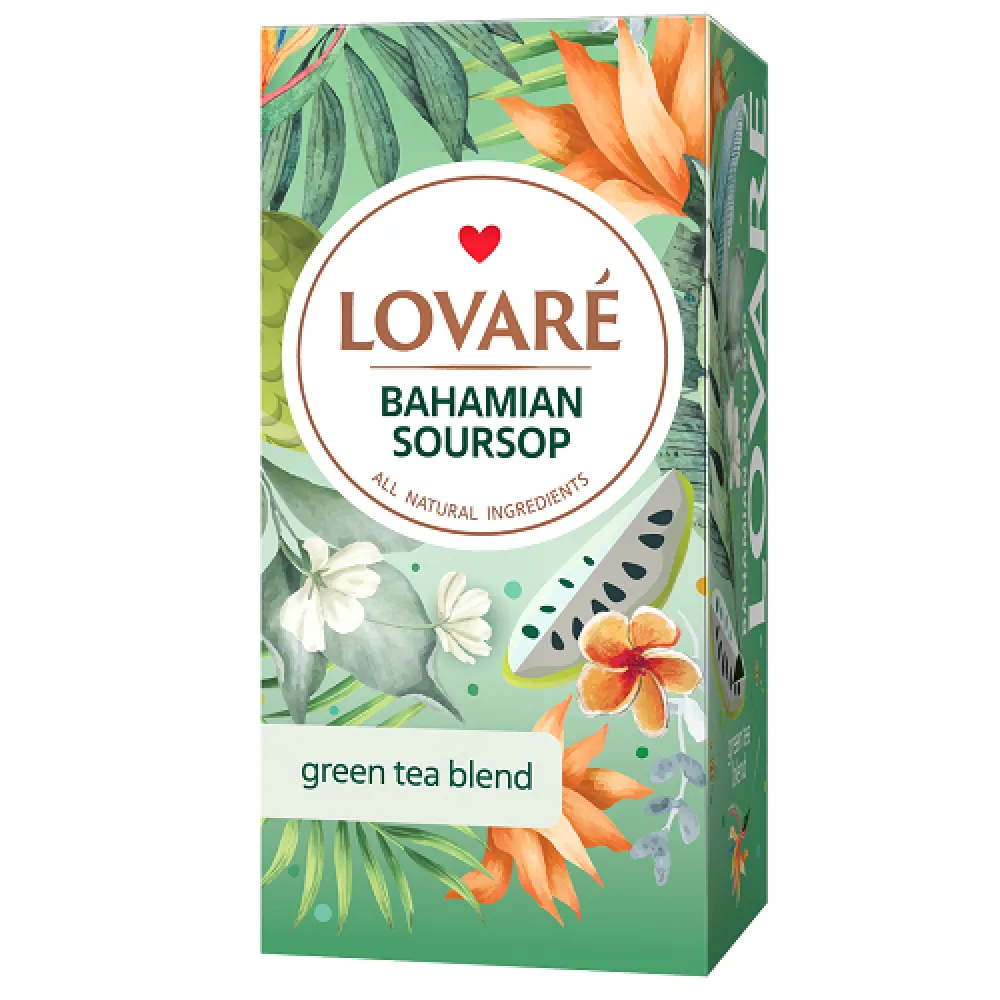 Чай Lovare Bahamian Soursop 24пак  арт. 07099 