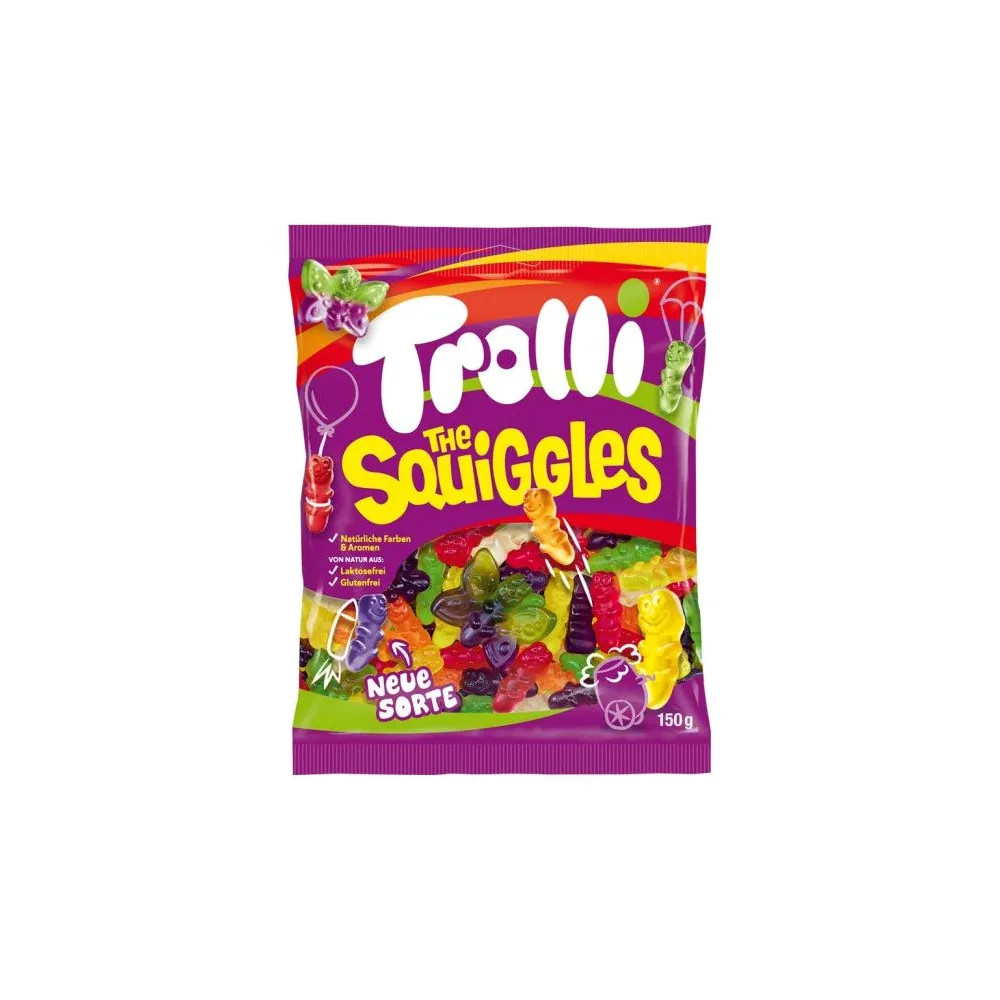 Желейна цукерка Trolli Squiggles 150гр  арт. 07429 