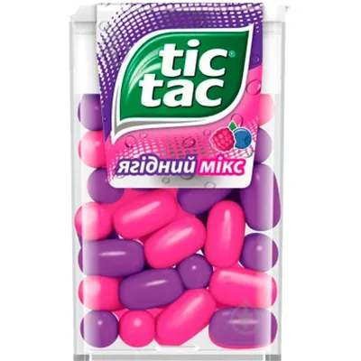 Драже Tic Tac Ягідний мікс 16гр  арт. 03683