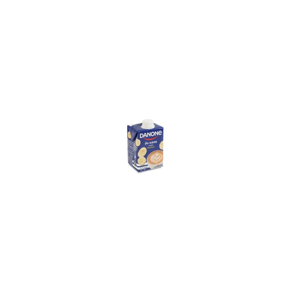 Напій молочний Danone банан 212гр  арт. 10727 