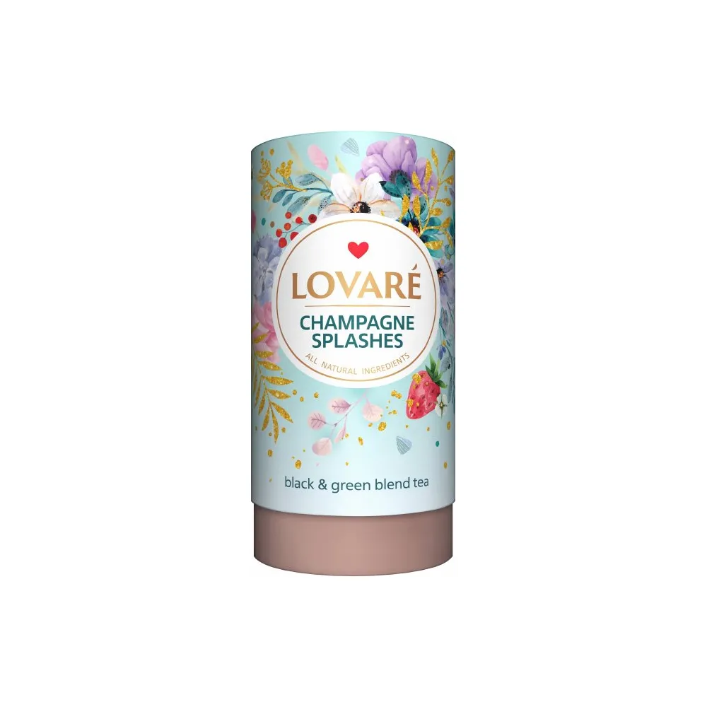 Чай Lovare Бризки Шампанського (туб) 80гр  арт. 02184 