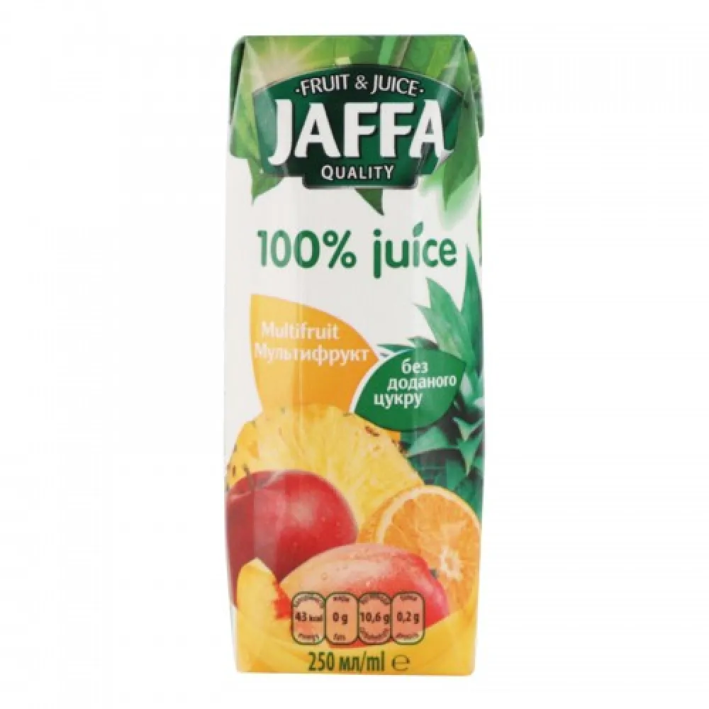 Сік Jaffa мультифрукт 0.25л  арт. 06608 