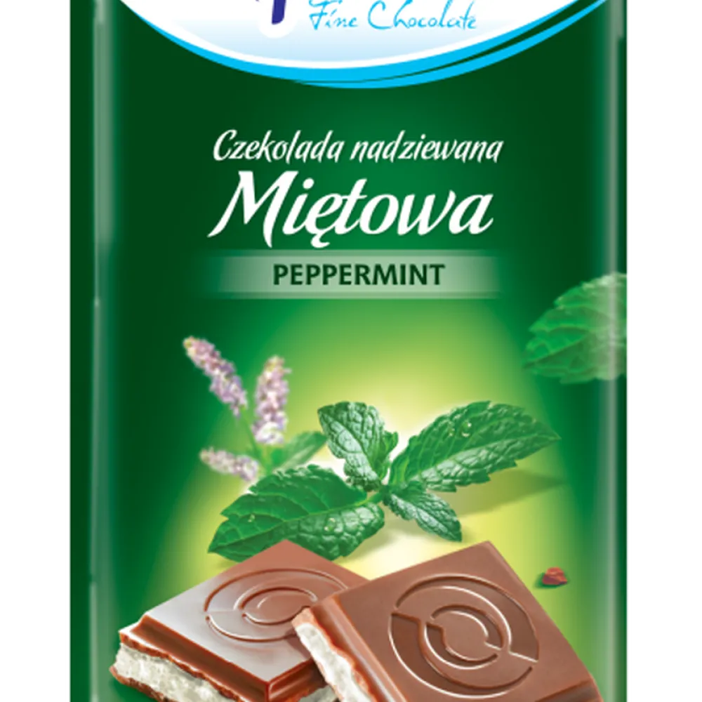 Шоколад Alpinella Мятний 100гр  арт. 10332 