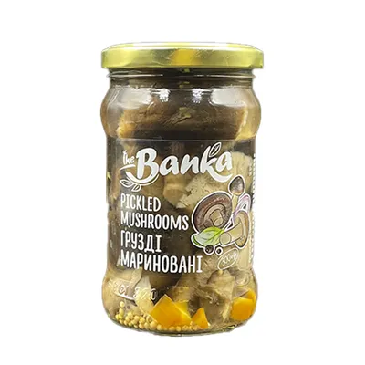 Гриби The Banka Грузді марин. 300гр  арт. 04307