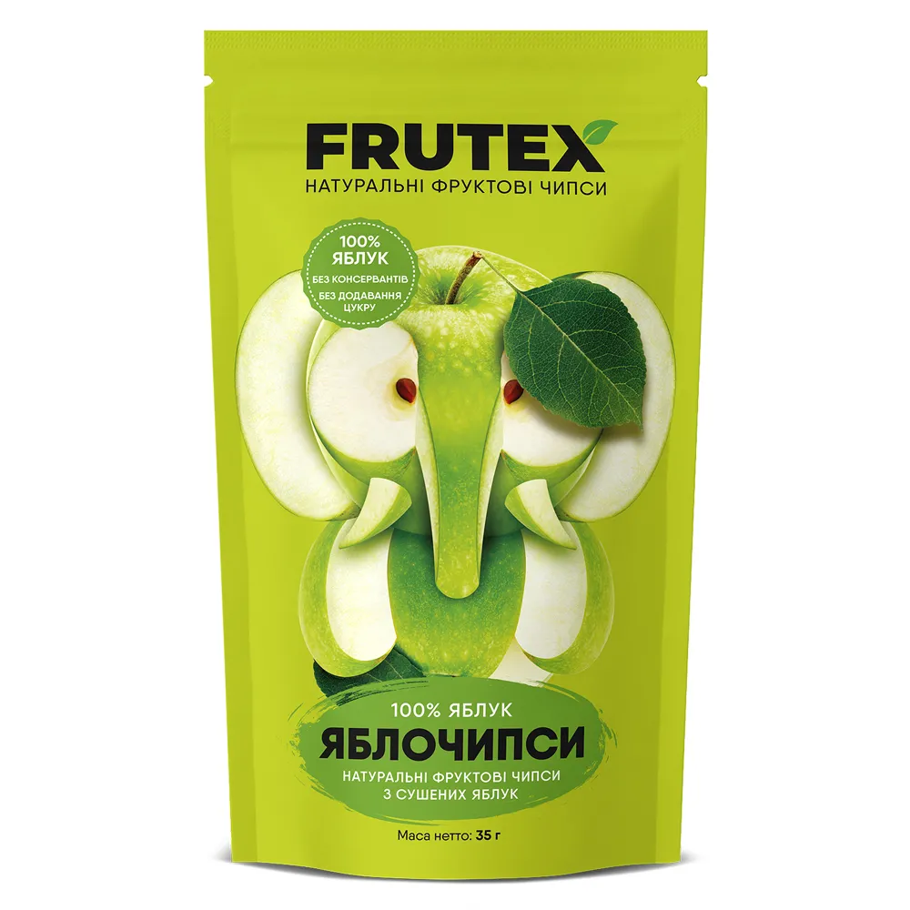 Чипси Frutex Яблучні 35гр  арт. 08379 