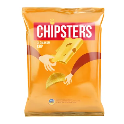Чипси Chipster's Сир 100гр  арт. 07693