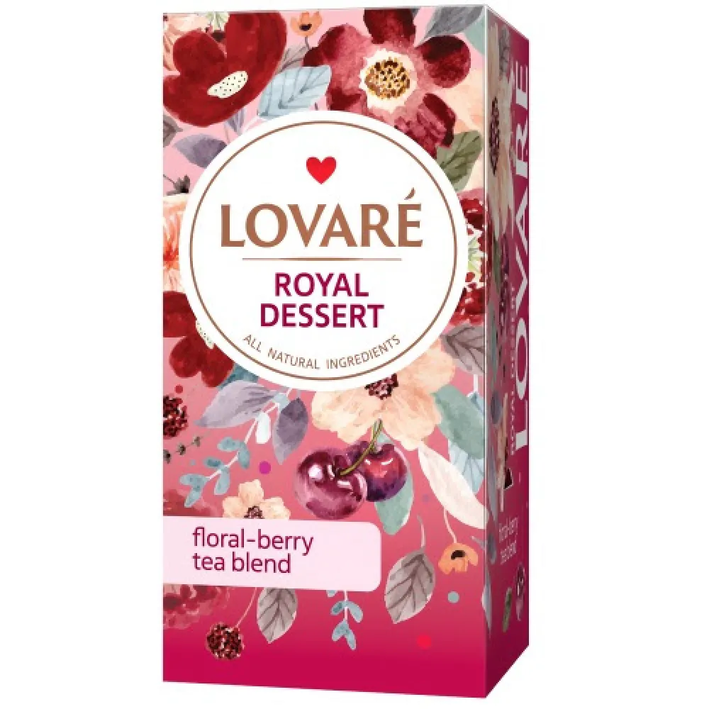 Чай Lovare Royal Dessert 24пак  арт. 07978 