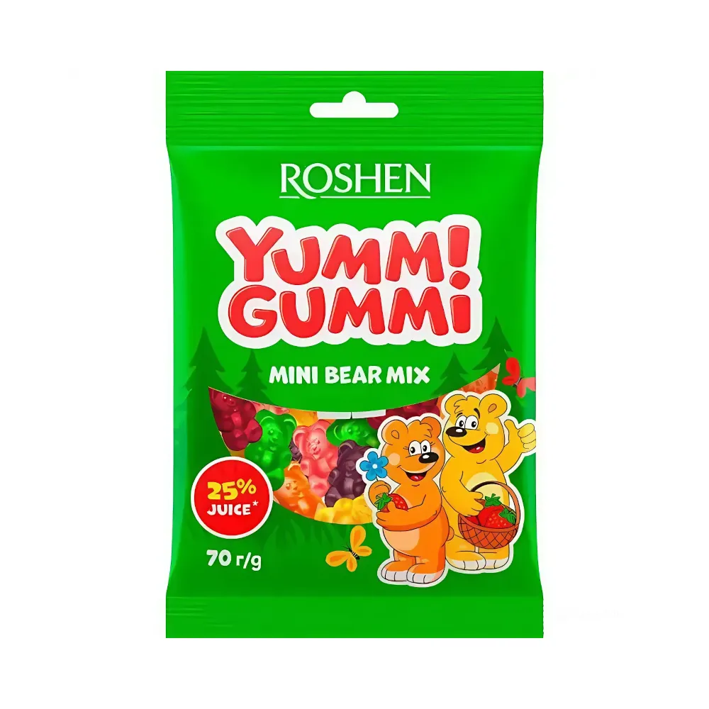 Желейна цукерка Yummi Gummi Bear 70гр  арт. 07051 