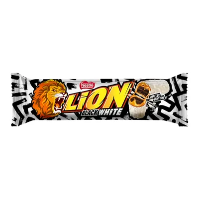 Батончик Nestle Lion Black White 42гр  арт. 08879