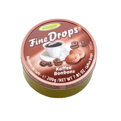 Льодяник Woogie Fine Drops кава 200гр  арт. 07437