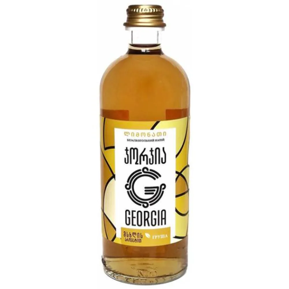 Напій газований Georgia Лимонад груша 0.5л  арт. 00153 