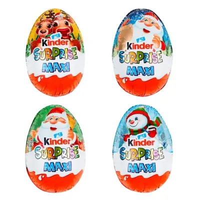 Яйце з сюрпризом Kinder Surprise Maxi 100гр  арт. 08830