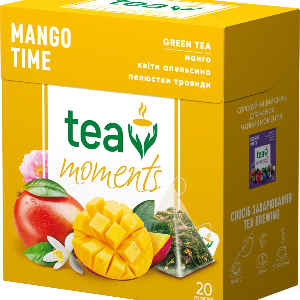 Чай Tea moments Манго 20пір  арт. 06005 
