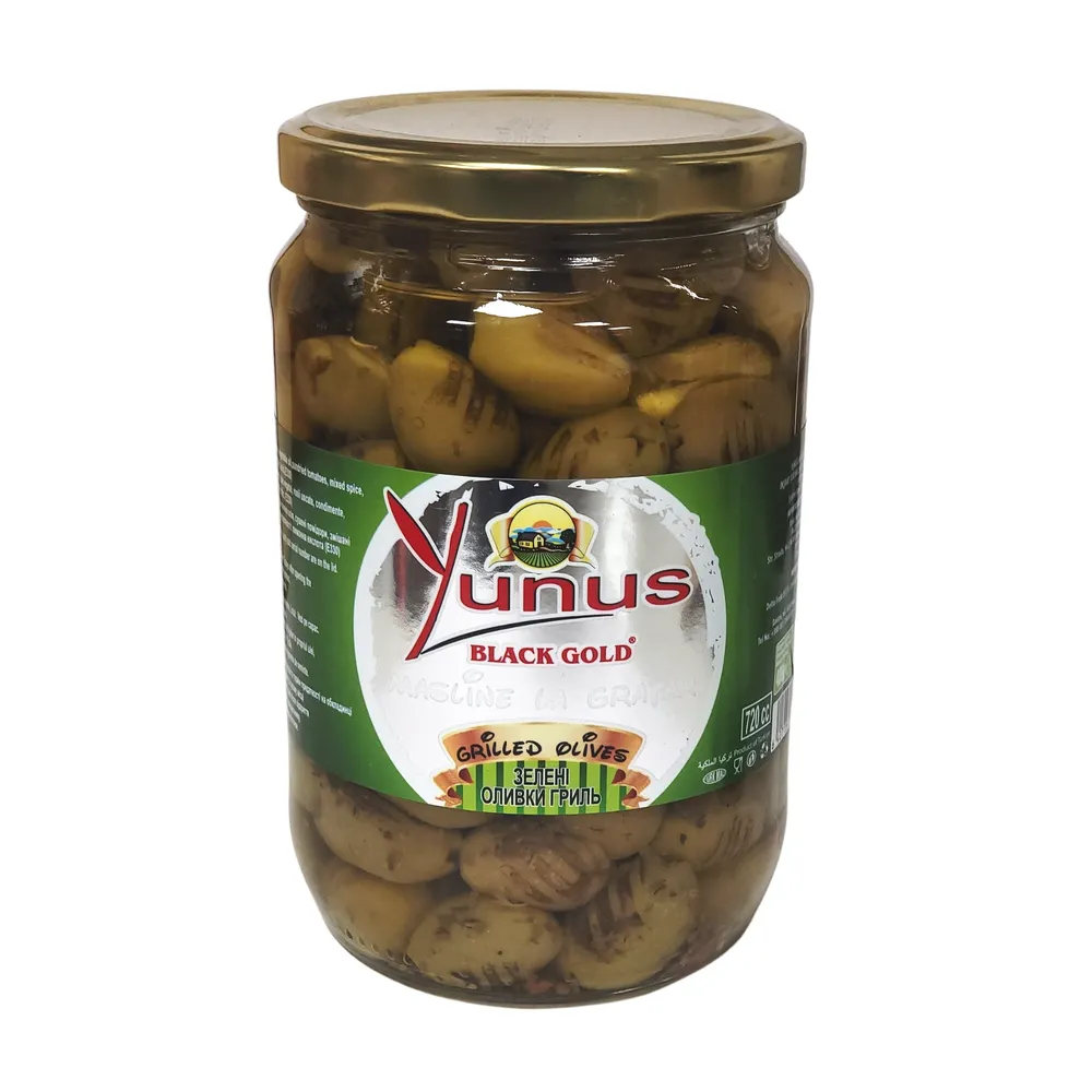 Оливки Yunus На грилі 670гр  арт. 01997 
