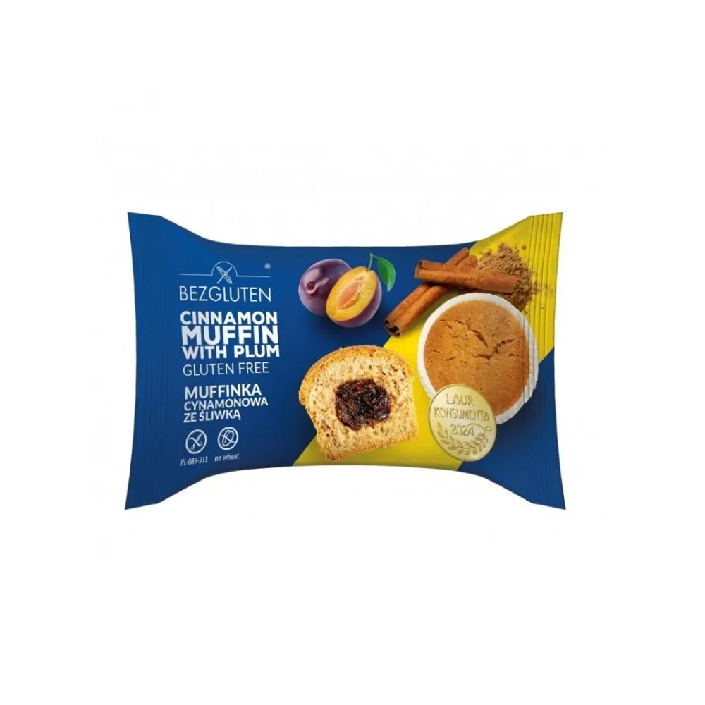 Мафін Bezgluten кор-сл. б/гл 60гр  арт. 08805 