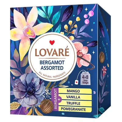 Чай Lovare бергамот 32пак  арт. 03094