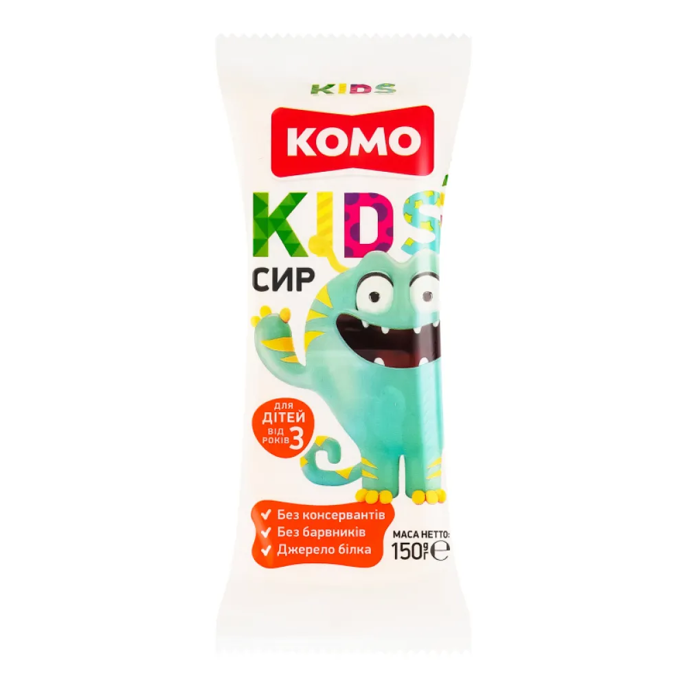Сир Комо Kids брусок 150гр  арт. 08904 
