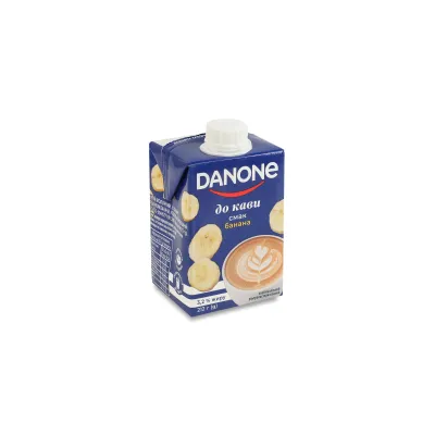 Напій молочний Danone банан 212гр  арт. 10727