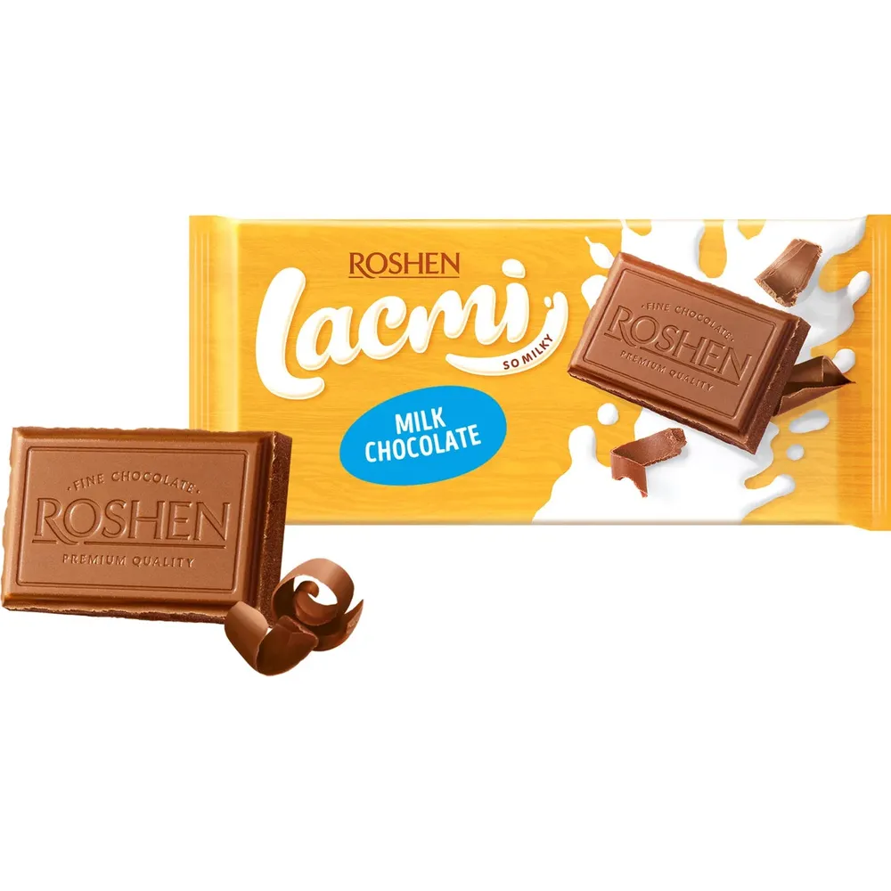 Шоколад Lacmi Молочний 90гр  арт. 08083 