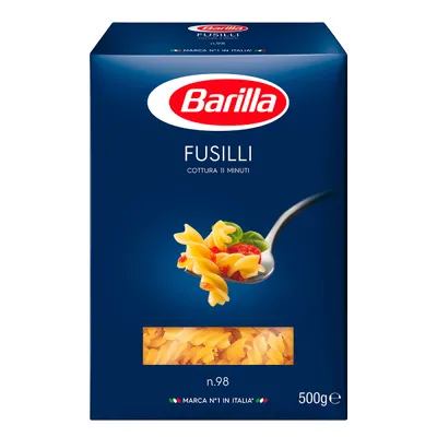 Макарони Barilla Fusilli 98 500гр  арт. 00741