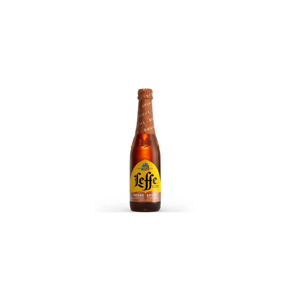 Пиво Lefe Brune 0.33л  арт. 00514 