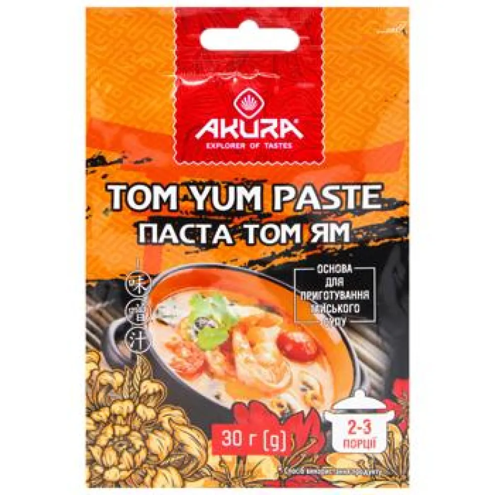 Паста Akura Том ям 30гр  арт. 09638 