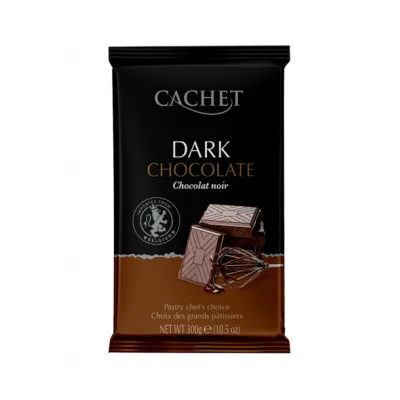 Шоколад Cachet Чорний 54% 300гр  арт. 01994