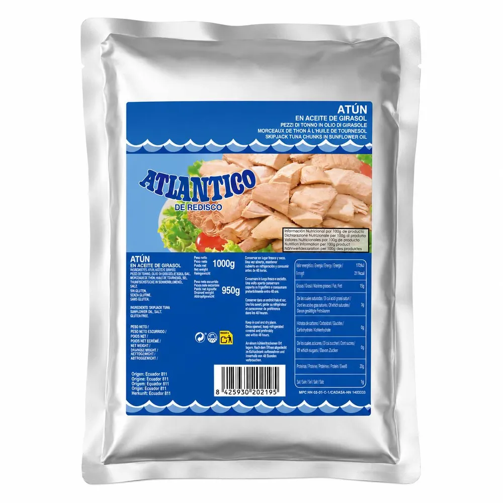 Тунець Atlantico 1кг  арт. 09942 