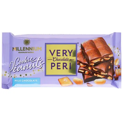 Шоколад Very Peri Мол з нач. печиво-арах. 100гр  арт. 05891