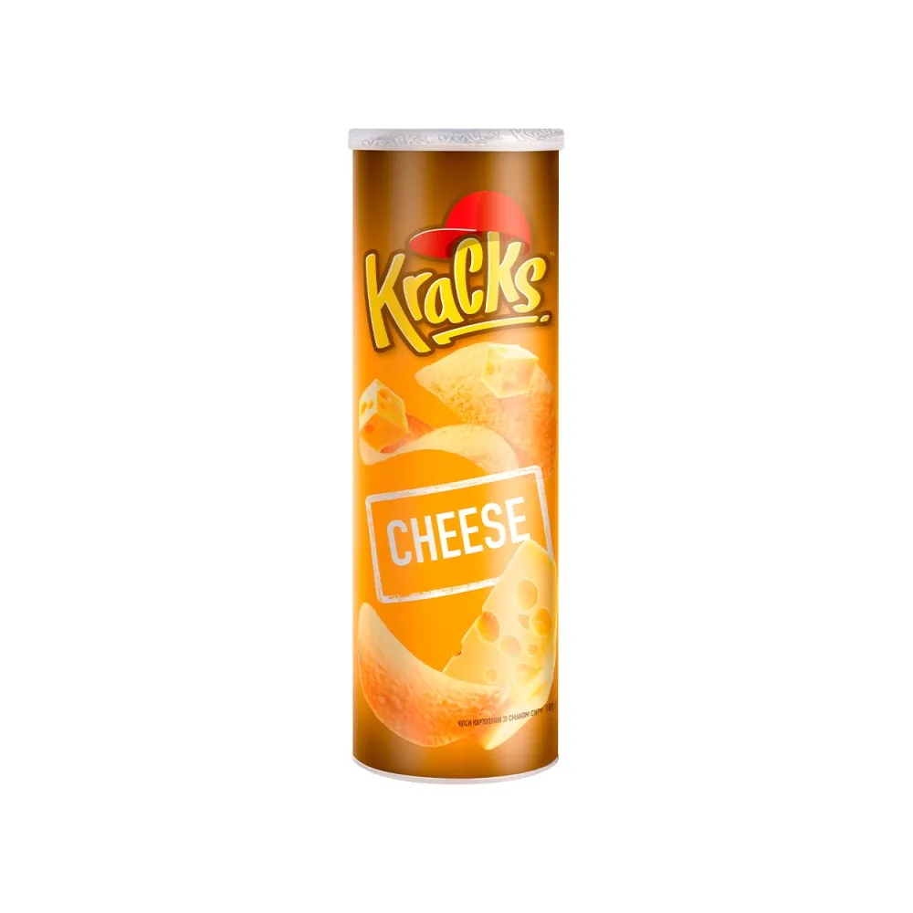 Чипси Kracks сир 160гр  арт. 04938 