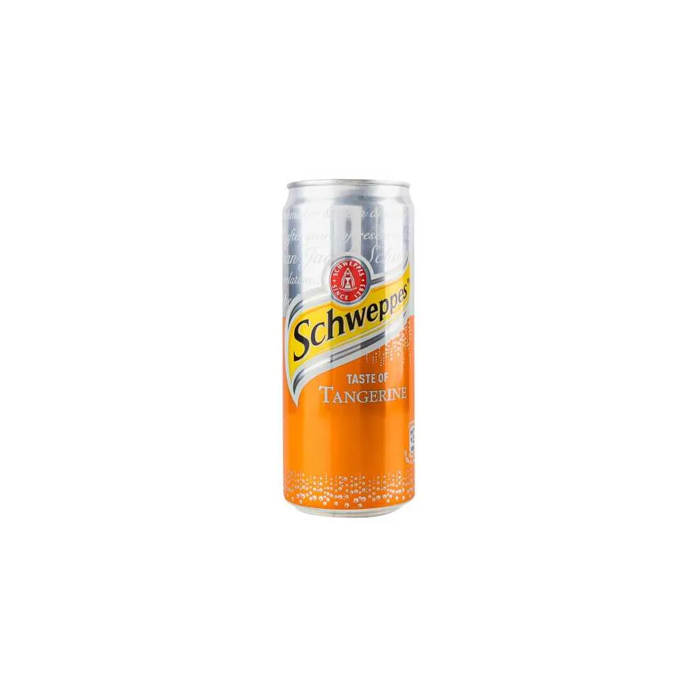 Напій газований Schweppes Tangerine з/б 0.33л  арт. 03112 