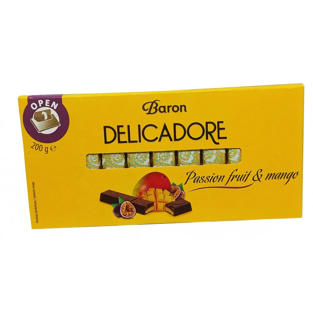 Шоколад Delicadore Манго 200гр  арт. 07217 