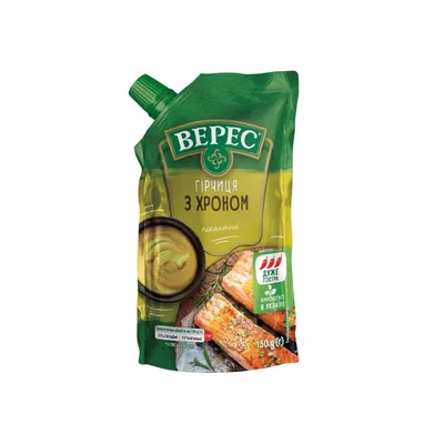 Гірчиця Верес З хроном 130гр  арт. 00377