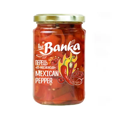 Перець The Banka По-мексиканськи 300гр  арт. 07519