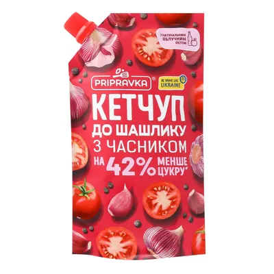 Кетчуп Pripravka до шашлику з часн. 250гр  арт. 05391