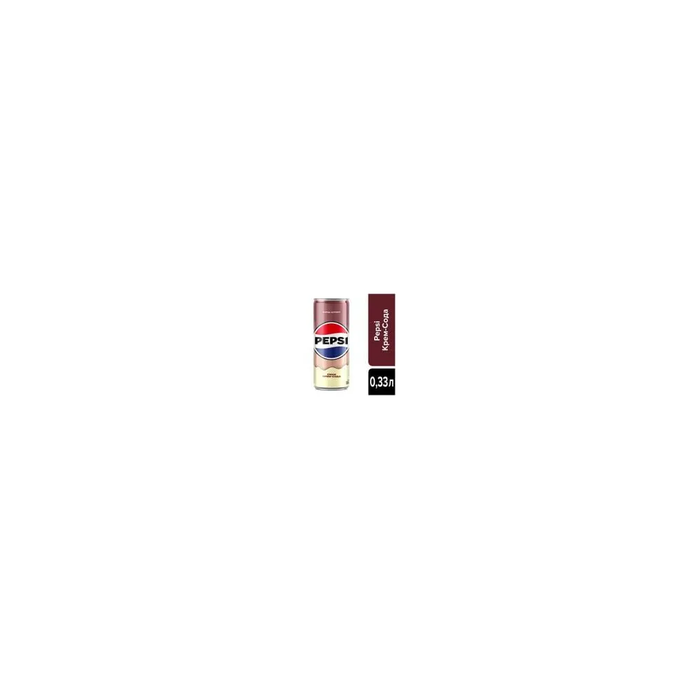 Напій газований Pepsi Крем-сода з/б 0,33л  арт. 10815  - фото 2