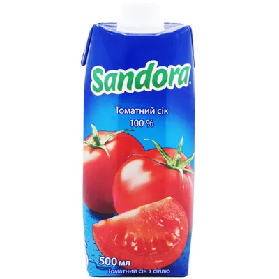Сік Sandora томат. 0.5л  арт. 04447