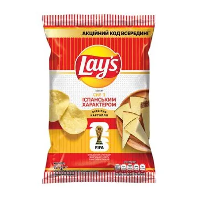 Чипси Lay's Сир з ісп.характером 95гр  арт. 10758