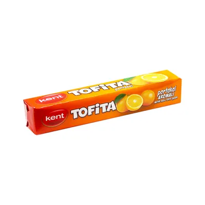 Цукерка Kent Tofita апельсин 47гр  арт. 08547