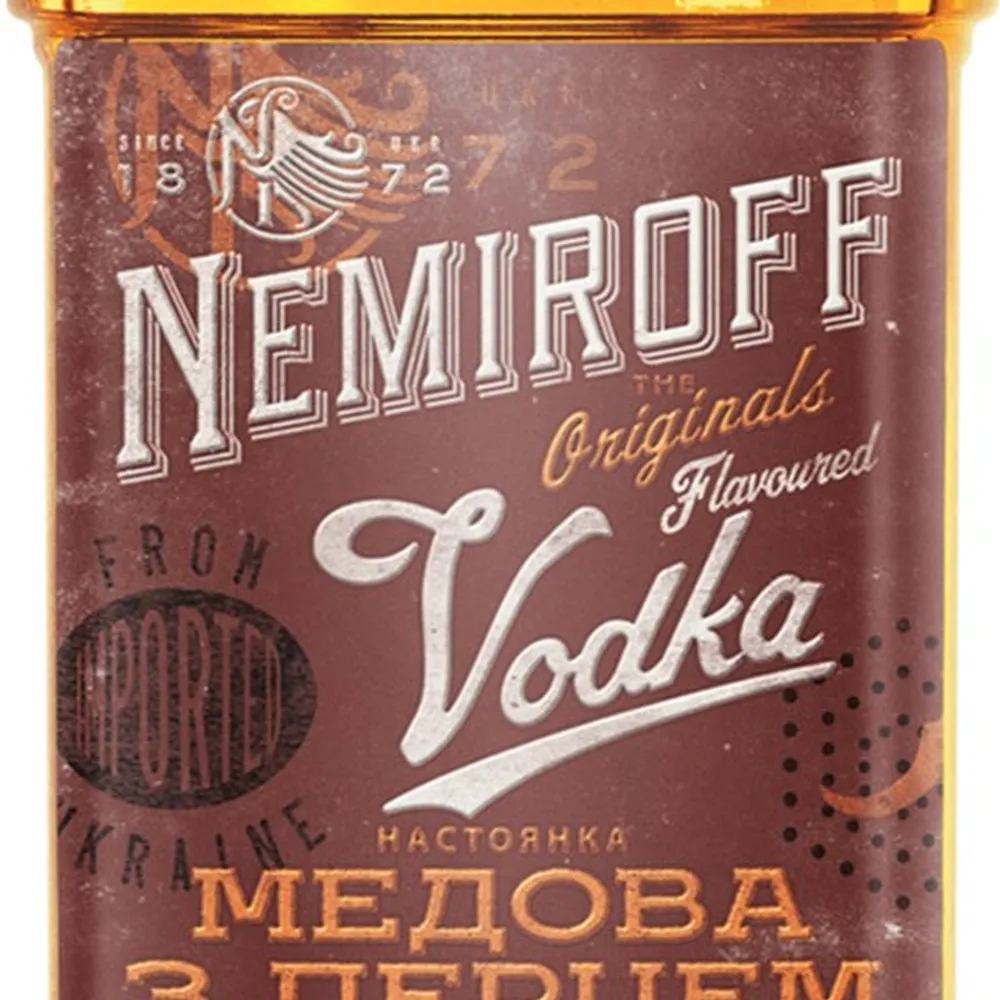 Настоянка Nemiroff медова з перцем 0.5л  арт. 07103 