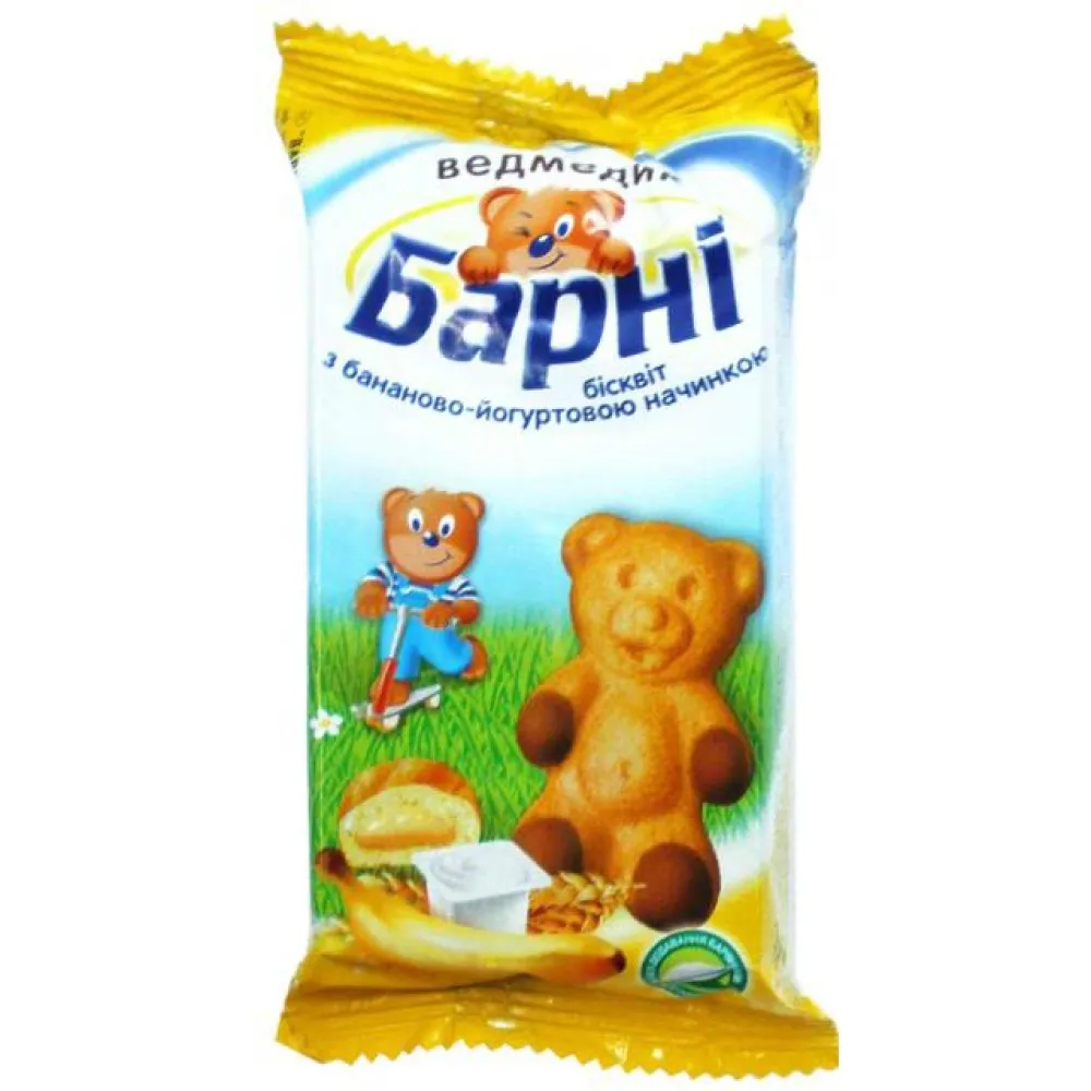 Бісквіт Барні Банан 30гр  арт. 08895 